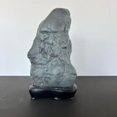 佐渡青玉石 佐渡石 新潟産 碧玉 青石 水石 盆石 鑑賞石 天然石 錦石