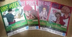 ワンピース 一番くじ J賞クリアファイル＆ステッカー 3枚セット