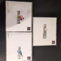 FINAL FANTASY VII、Ⅷ、Ⅸ 日本語版 3枚セット