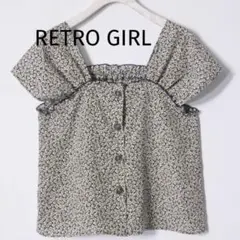 【レトロガール】半袖ブラウス