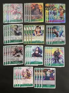 【即日発送】ワンピースカード　赤緑ルフィデッキ　シャンクス　ウタ