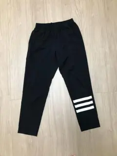 adidas neo 黒 ストライプ Sサイズ パンツ