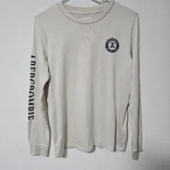 美品✨アバクロキッズ ロンT アイボリー 長袖 クルーネック