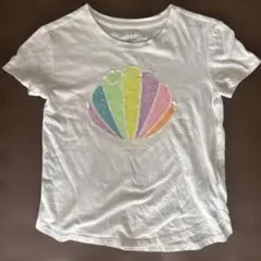 G.P. KIDS コットン Tシャツ Sサイズ　120 スパンコール