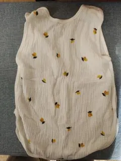 ケラッタ　レモン柄　イブルガーゼ　ベビースリーパー