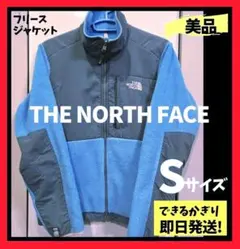 【美品】ノースフェイス デナリジャケット 水色 ポーラテック ナイロンフリース