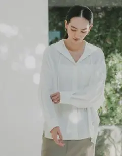クルーレ フルダルスパンフードシャツ 1