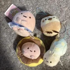 すみっコぐらし ぬいぐるみ　たぴおか　カタツムリ　すずめ　セット