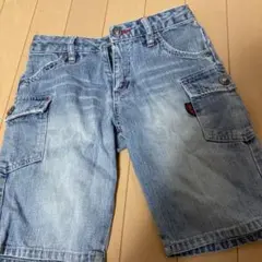 little xoxo キスキス　デニムパンツ　ハーフパンツ　130cm