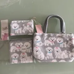 FEILER フェイラー ラブラリー ワンワンダフル 柴犬柄 3点セット