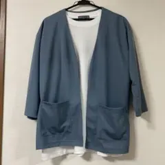 SEASON REASON 青 カーディガン
