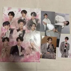 SnowMan クリアファイル、フォトセット 向井康二