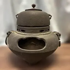 大國藤兵衛　唐銅鬼面風炉 茶道具 大國藤兵衛 唐銅鬼面風炉 - メルカリ