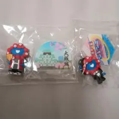 カプセルトイ　ミャクミャク　スタンド2個セット