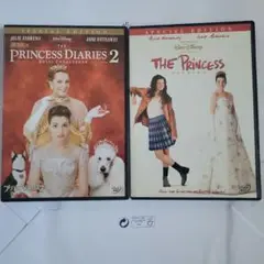 プリティ・プリンセス 1と2 dvd セット