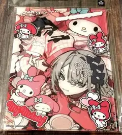 アートミク　アクリルパネル　望月けい　直筆サイン入り 初音ミクの現代アート展「ART OF MIKU -Autumn Fair-」と連動し