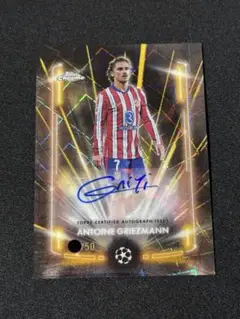 Topps Chrome Antoine Griezmann auto /50