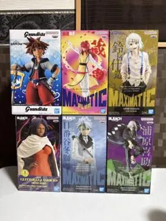 まとめ売り　フィギュア 6点(ブリーチ　東京喰種　幽☆遊☆白書　キングダムハーツ