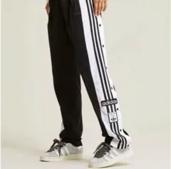 アディブレイク　ジャージ　スウェット　トラックパンツ　ラインパンツ　adidas