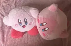 【大サイズ】星のカービィ ぬいぐるみ 2体セット タグ無し