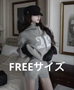 ダーリッチ インフィニティロゴパンツニットセットアップ FREE グレー