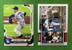야마모토 유노부 ①2026NLDS 10탈삼진②2025ERA LEADERS 2장