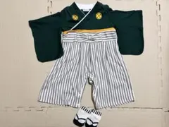 ベビー　袴　男の子　80 袴ロンパース