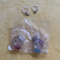 サンリオキャラクターズ なかよしドロップチャーム キティめじるしリング付き