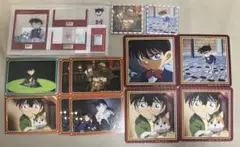 名探偵コナンランド カード コースター 缶バッジ アクスタ 江戸川コナンセット