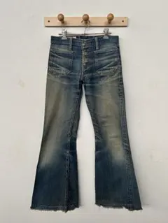 70s EDWIN 1015 Talon フレア デニムパンツ セーラーパンツ - メルカリ