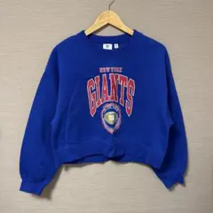 GU へビーウェイトスウェットプルオーバー NFL ニューヨーク・ジャイアンツL