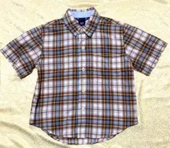 GAPKIDS 半袖チェックシャツ　110センチ