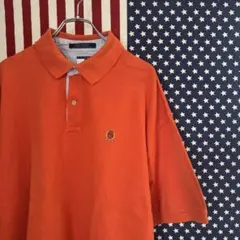 90s TOMMY HILFIGER ポロシャツ XL トミーヒルフィガー