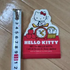 HELLO KITTY メモ帳 サンリオ 2011年　サンリオ　平成