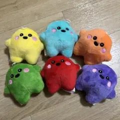 サーキュラーちゃん 新色ぬいぐるみキーホルダー 5色コンプリート