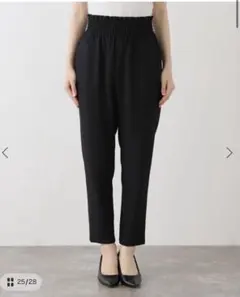 ウールライクストレッチイージーテーパードパンツのサムネイル