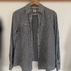 J.PRESS ギンガムチェック柄　長袖シャツ　2wayのサムネイル