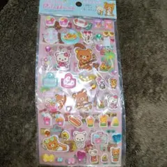 【激レア】リラックマ　コリラックマ シール　ステッカー　平成レトロ　立体的 激レア】リラックマ コリラックマ シール ステッカー 平成レトロ