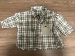 チェックシャツ