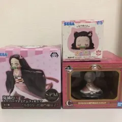 鬼滅の刃　竈門禰豆子　フィギュア３点セット