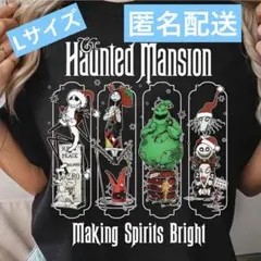 ホーンテッドマンション　クリスマス　Tシャツ　Lサイズ ジャック