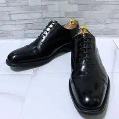 極美品 REGAL リーガル ビジネスシューズ 716R ストレート 黒 25