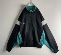 kappa カッパ 刺繍 ロゴ トラックジャケットバイカラー ヴィンテージ