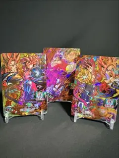 【傷格安】孫悟空・ベジータ・ブロリーのスーパーサイヤ人4セット　※ブロリーは美品