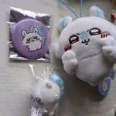 ちいかわ モモンガ まとめ売り 缶バッジ マスコット ソフビ