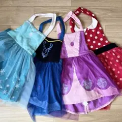 RINA様専用　Disney 子供用エプロン 4点セット