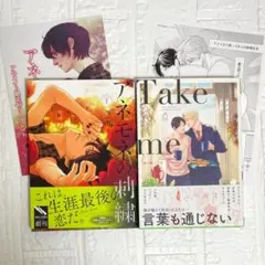 m：m『アネモネの刺繍』『テイクミーホーム』特典付きセット