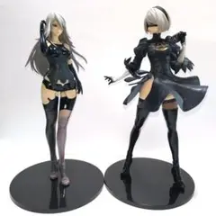 ニーアオートマタフィギュア(脱着ゴーグル•ブラックボックス作成） ニーアオートマタフィギュア(脱着ゴーグル•ブラックボックス作成