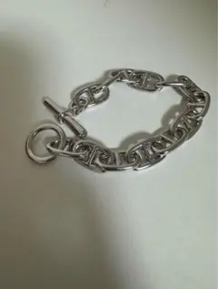 シルバー925 アンカーチェーン ブレスレット 【刻印あり】