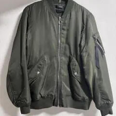 オリーブ MA-1ジャケット Mサイズ
